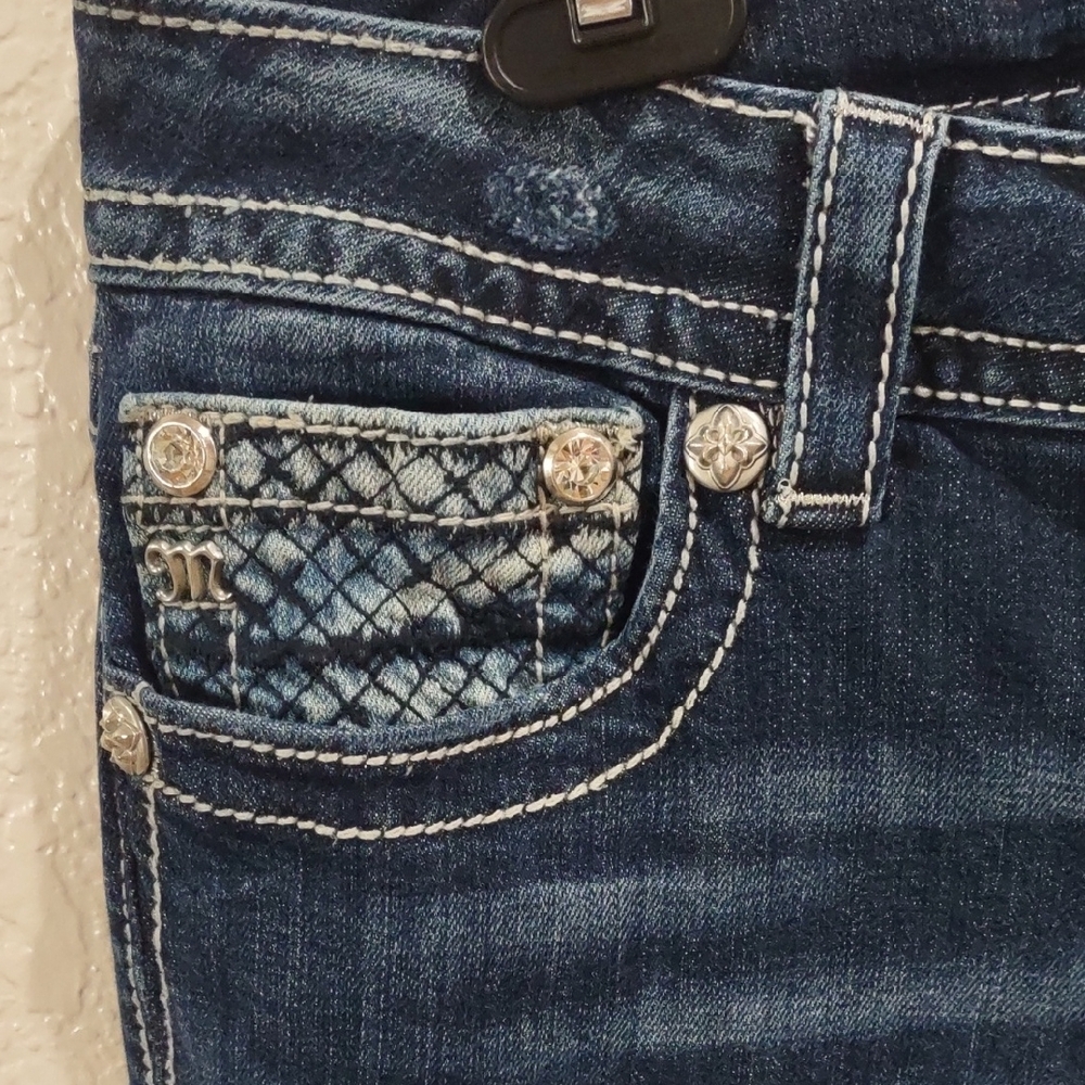 MISS ME Signature Boot  Blue Jeans. - Picture 7 of 17